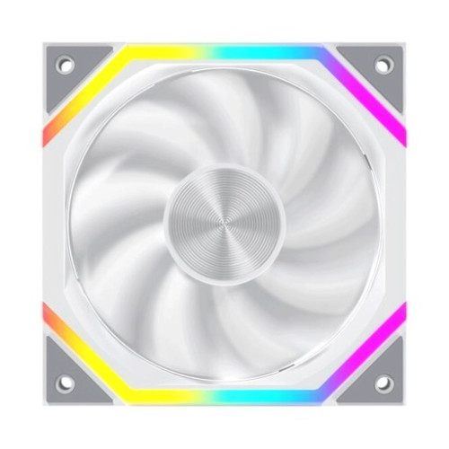 Quạt tản nhiệt PC Leopard Galaxy | Fan lẻ 120mm, ARGB, Trắng